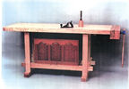 work bench tomb stone door